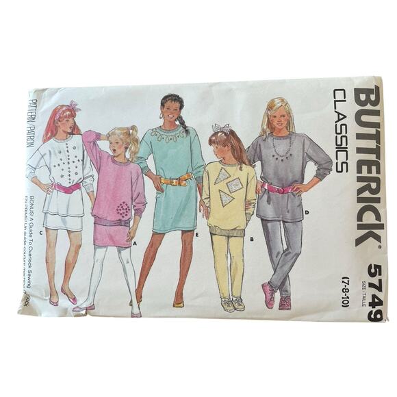 VTG. Lot 8 McCall's Patterns Annie Girls Boys Dresses Suits Jumpers Mid Century - Picture 8 of 9